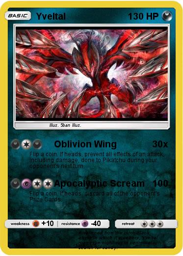 Pokemon Yveltal