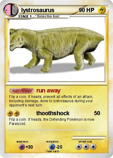 Pokemon lystrosaurus