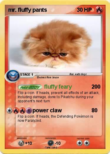 Pokemon mr. fluffy pants
