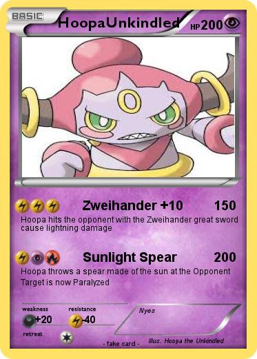 Pokemon HoopaUnkindled