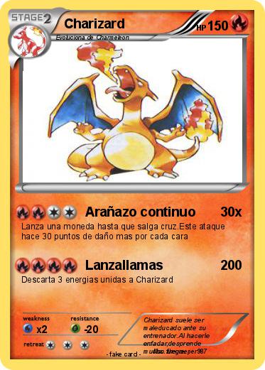 Pokemon Charizard
