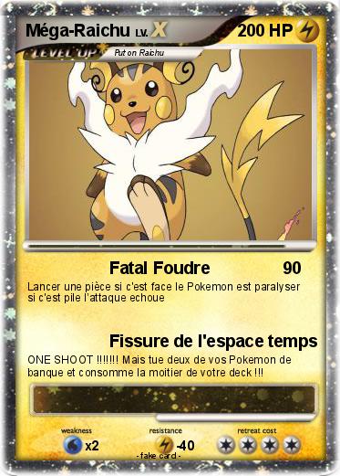 Pokemon Méga-Raichu