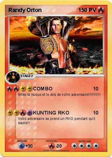 Pokemon Randy Orton