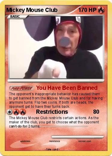 Pokemon Mickey Mouse Club