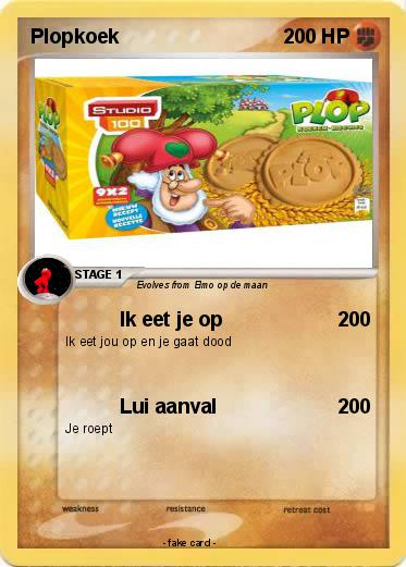 Pokemon Plopkoek