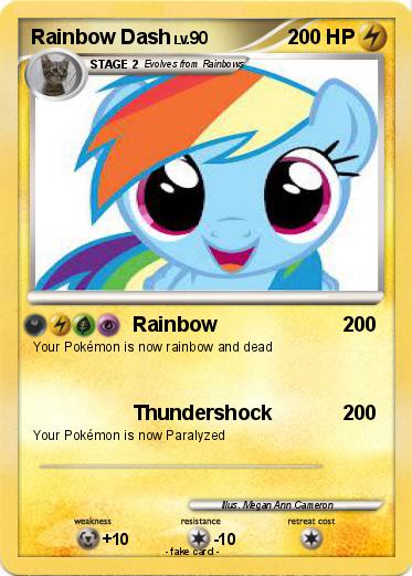 Pokemon Rainbow Dash