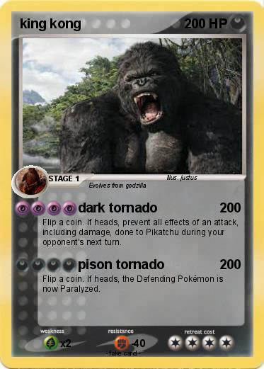 Pokemon king kong