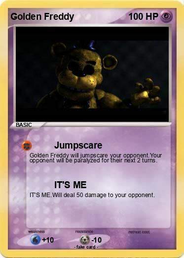 Pokemon Golden Freddy