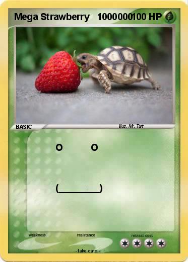 Pokemon Mega Strawberry   1000000