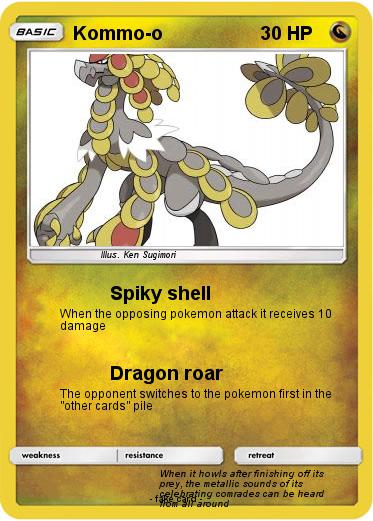 Pokemon Kommo-o
