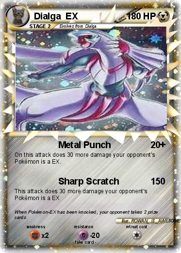 Pokemon Dialga  EX