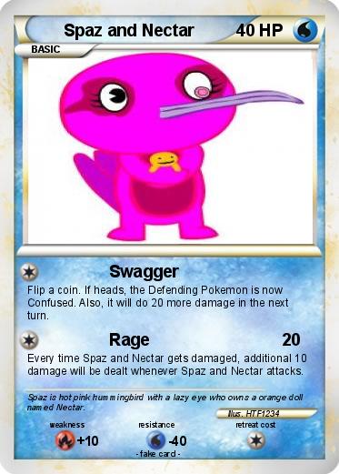 Pokemon Spaz and Nectar