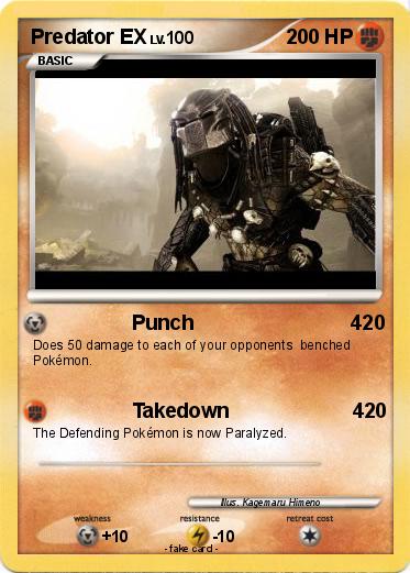 Pokemon Predator EX