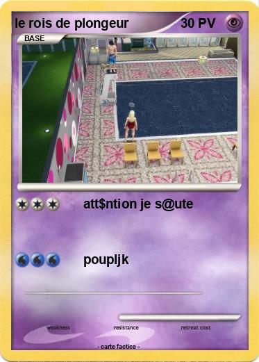 Pokemon le rois de plongeur