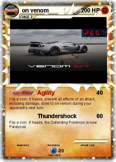 Pokemon on venom