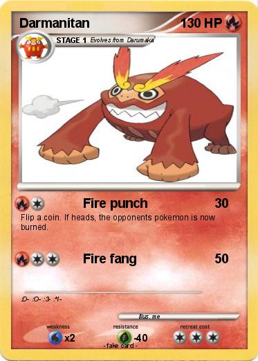 Pokemon Darmanitan