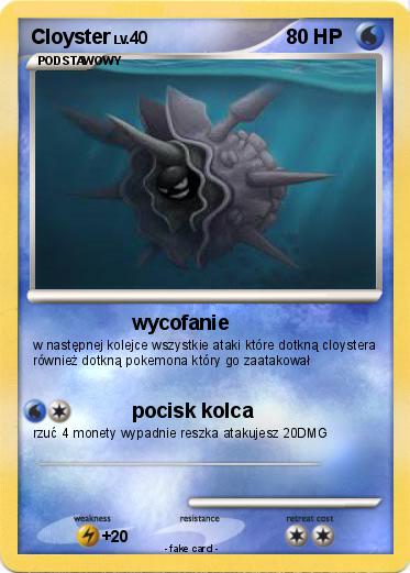 Pokemon Cloyster