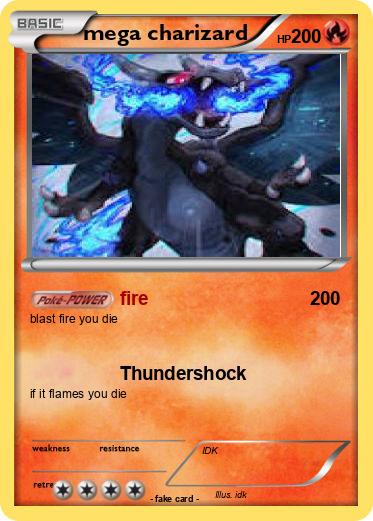 Pokemon mega charizard