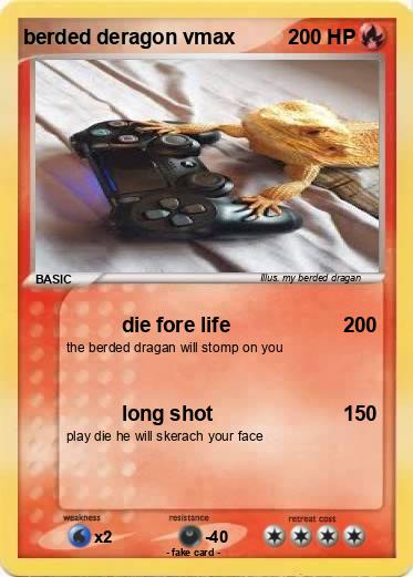 Pokemon berded deragon vmax