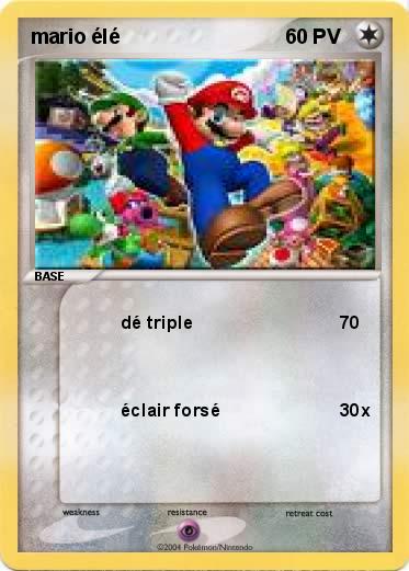 Pokemon mario élé