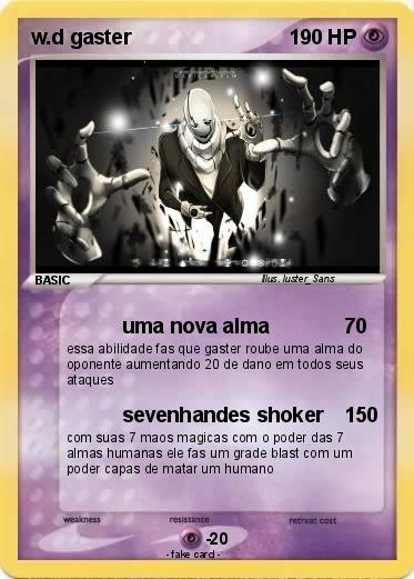 Pokemon w.d gaster