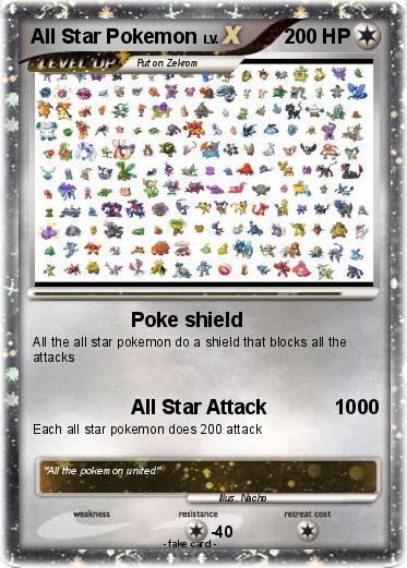 Pokemon All Star Pokemon