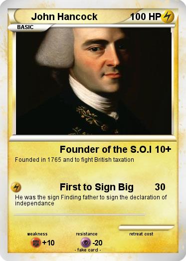 Pokemon John Hancock