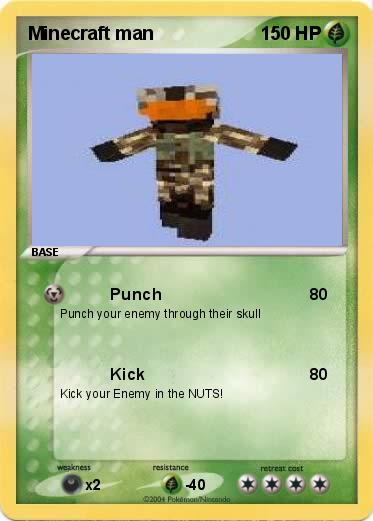 Pokemon Minecraft man