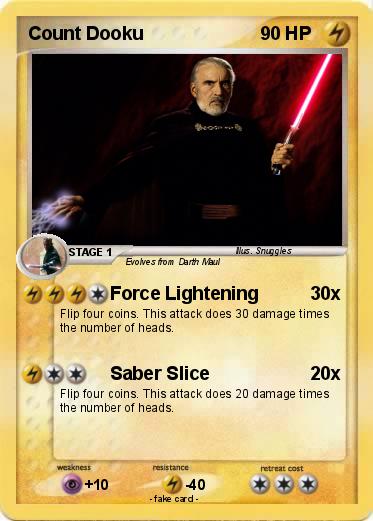 Pokemon Count Dooku