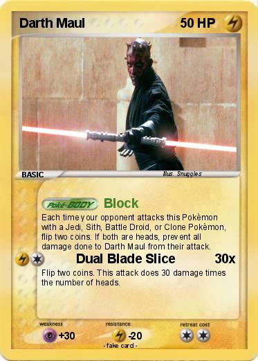 Pokemon Darth Maul