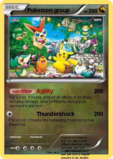 Pokemon Pokemon group