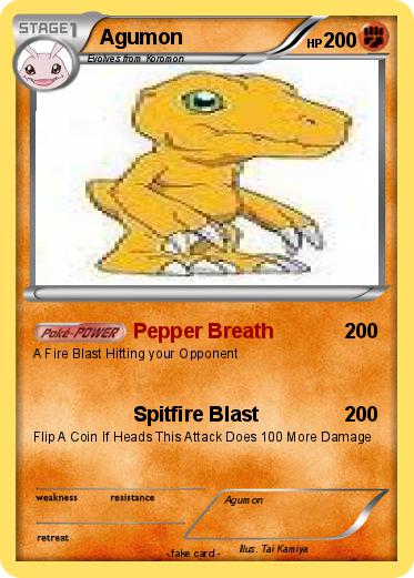 Pokemon Agumon