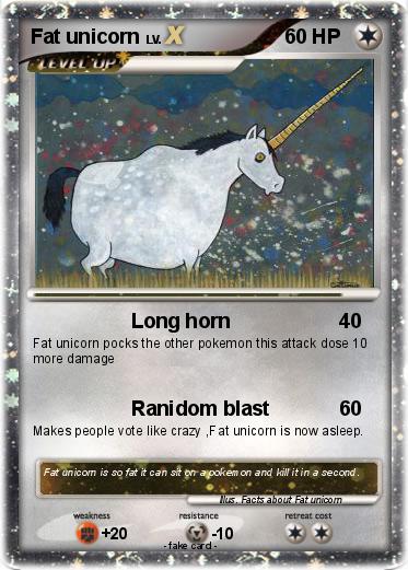 Pokemon Fat unicorn