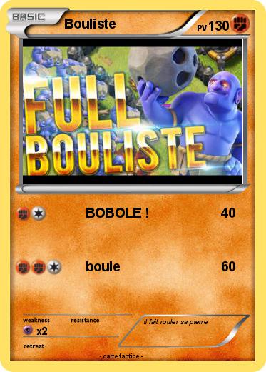 Pokemon Bouliste