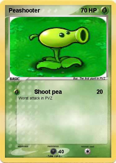 Pokemon Peashooter