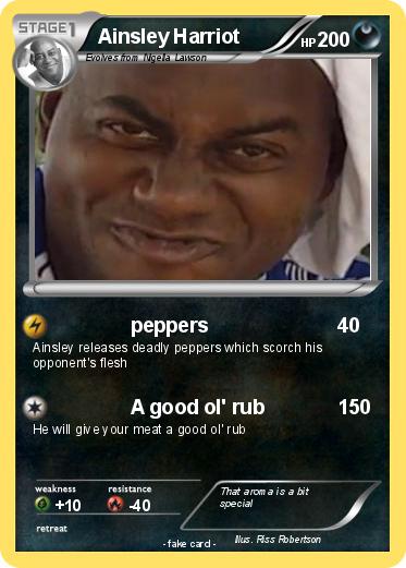 Pokemon Ainsley Harriot