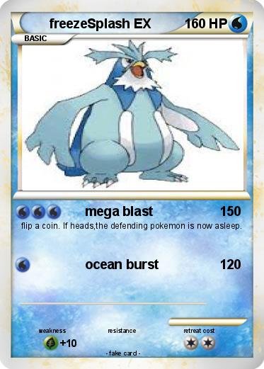 Pokemon freezeSplash EX