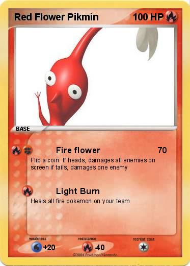 Pokemon Red Flower Pikmin