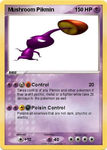 Pokemon Mushroom Pikmin