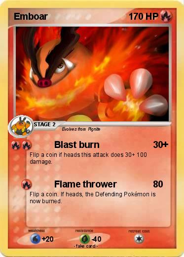 Pokemon Emboar