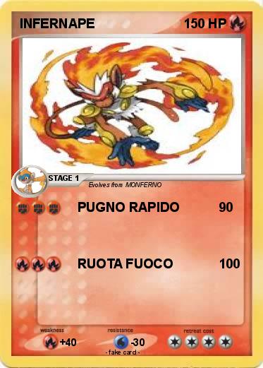 Pokemon INFERNAPE