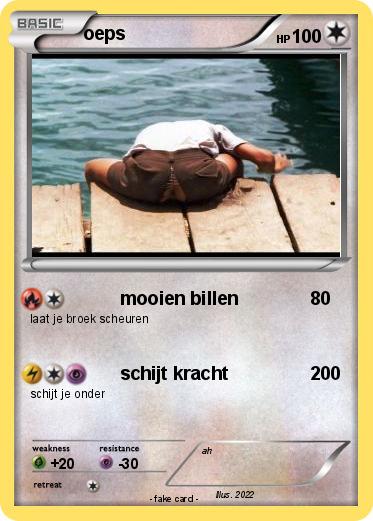 Pokemon oeps