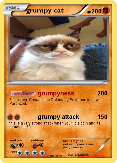 Pokemon grumpy cat