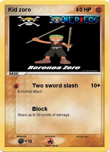 Pokemon Kid zoro