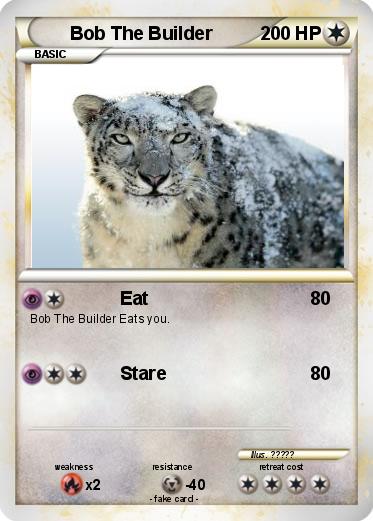 Pokemon Bob The Builder