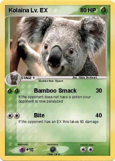 Pokemon Kolaina Lv. EX