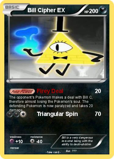 Pokemon Bill Cipher EX