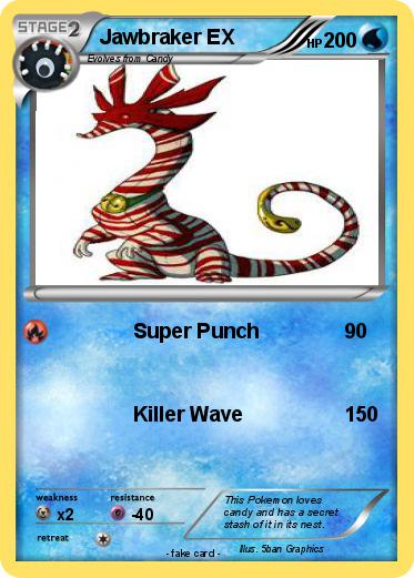 Pokemon Jawbraker EX
