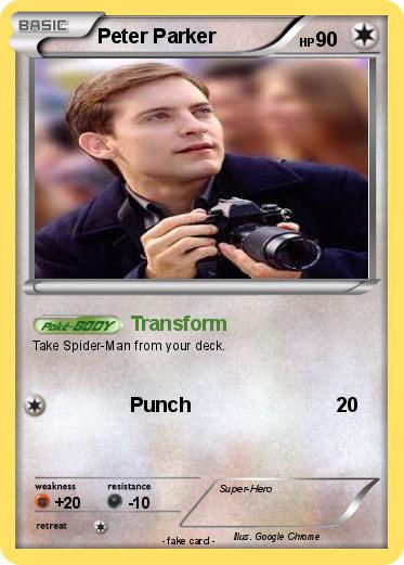 Pokemon Peter Parker