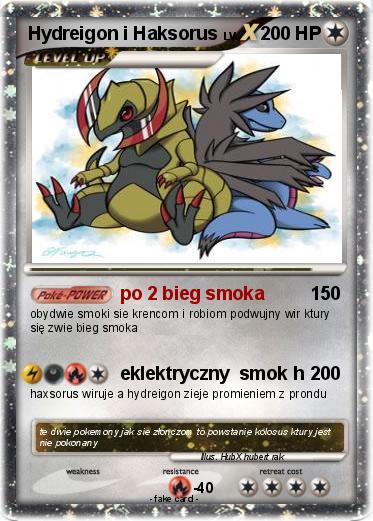 Pokemon Hydreigon i Haksorus